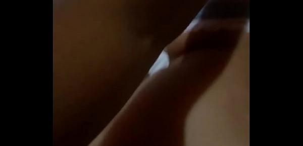  Slut with blue sky and white bra she has Tremendous huge buttocks on edge bed only for me.11